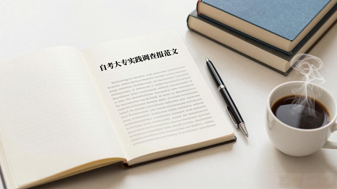 自考大專實踐調查報告范文