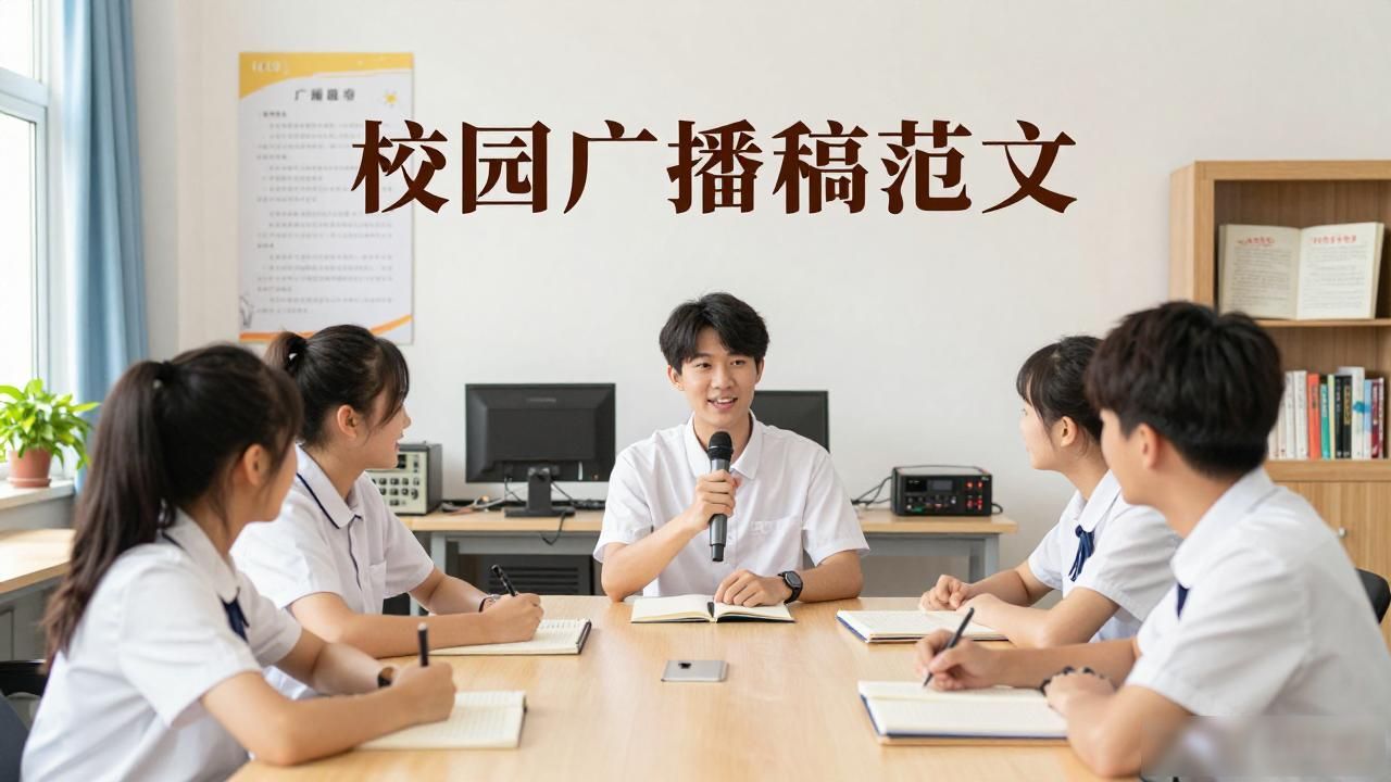 校園廣播稿范文
